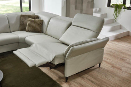 PN-EM21059 von Polinova - Ledergarnitur Ausführung links silver