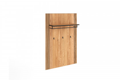 Bella-Foyer von Elfo Möbel - Garderobe mit Akustikpaneel in Eiche