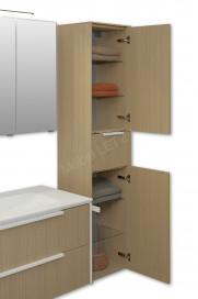 Riana von Musterring - Badezimmer in Linea Eiche & weiß matt