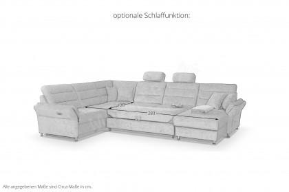 Foreno von Matex - Sofalandschaft links taupe