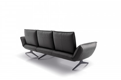 KOINOR Buddy - Ledersofa rechts lava