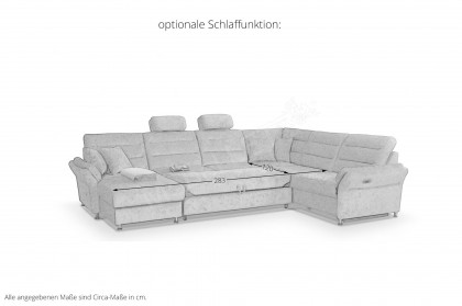 Foreno von Matex - Sofalandschaft rechts taupe