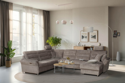 Foreno von Grant Factory - Sofalandschaft links taupe