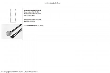Incasa Albero von Decker - Drehtürenschrank mit Schiefer-Akzent