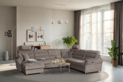 Foreno von Grant Factory - Sofalandschaft rechts taupe
