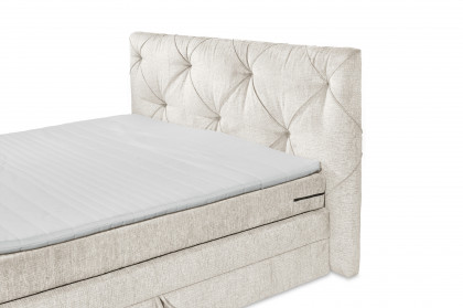 Venlo 6 von ED-Lifestyle - Boxspringbett 180 ivory