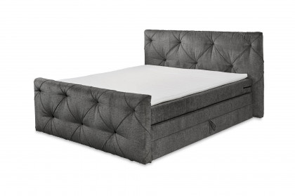 Venlo 6 von ED-Lifestyle - Boxspringbett 180 graphit