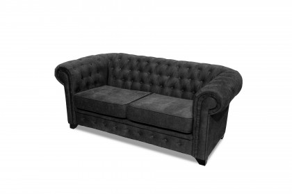 Chesterfield-LE26 von Exxpo - Polster-Duo anthracite