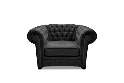 Chesterfield-LE26 von Exxpo - Polster-Duo anthracite