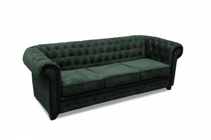 Chesterfield-LE26 von Exxpo - Polster-Set moss