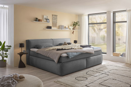 Sandon-Dream 6 von ED-Lifestyle - Familienbett 240 x 200 cm dark grey