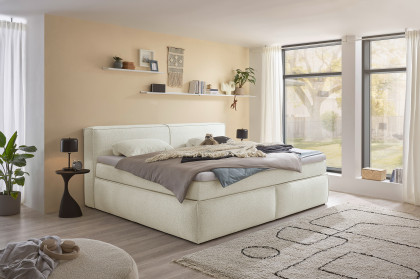 Sandon-Dream 6 von ED-Lifestyle - Familienbett 240 x 200 cm ivory