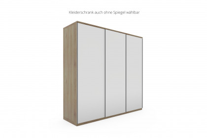 Achat Komfort von Priess - Schwebetürenschrank weiß/ Artisan-Eiche