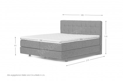 Sienna-Dream von DONE.® - Polsterbett Loft in Anthracite