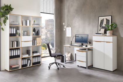 Memphis-Office von Innostyle - 3-teiliges Büroset in Weiß