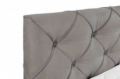 Mansura von ED-Lifestyle - Boxspringbett grey-silver