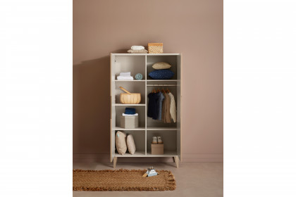 Jonte von Paidi - Kleiderschrank Tiny 2T Japandi-Style ca. 164 cm hoch