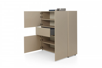 Simea von Musterring - Highboard mit drei Holztüren