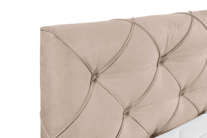 Mansura von ED-Lifestyle - Boxspringbett mink-sand