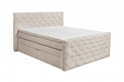 Lyon von ED-Lifestyle - Boxspringbett 180 cream