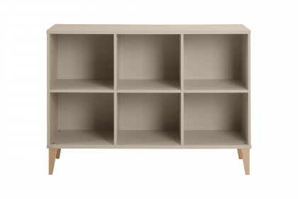 Jonte von Paidi - Sideboard mit 6 offenen Fächern cashmere-beige
