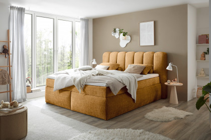 Gibson 6 von ED-Lifestyle - Boxspringbett 180 gold