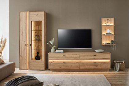 Boca von IDEAL Möbel - Wohnwand in Eiche Artisan