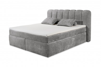 Gibson 6 von ED-Lifestyle - Boxspringbett 180 grey