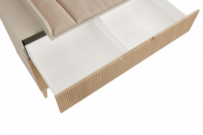 Jonte von Paidi - Wickelkommode cashmere-beige - Stripy-Light-Oak