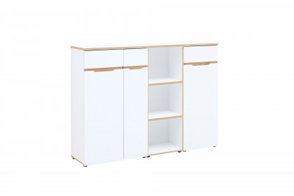 Memphis-Office von Innostyle - Büromöbel in Weiß & Artisan Eiche