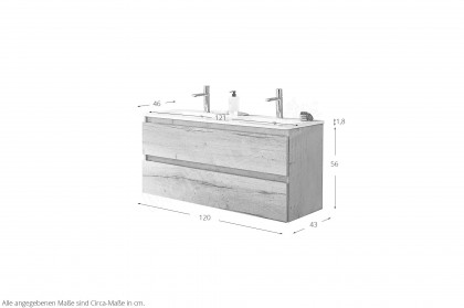 Cuba von puris - Badezimmer in Halifax Eiche