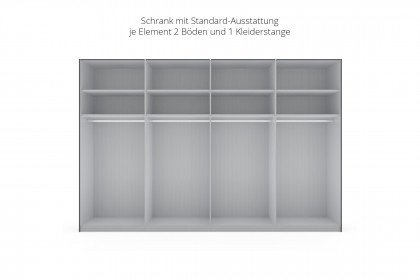 Dubai von Wiemann - Synchron-Schweber graphit - Parsol-Glas grau