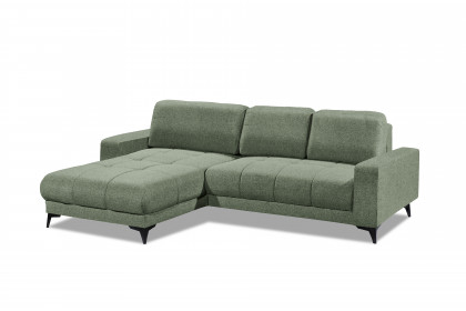 Konstanz von ED-Lifestyle - Ecksofa links olive