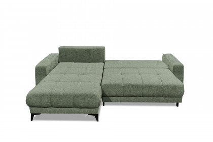 Konstanz von ED-Lifestyle - Ecksofa links olive