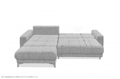 Konstanz von ED-Lifestyle - Ecksofa links olive