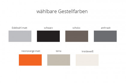Hannis von Musterring - Polsterstuhl in Steel