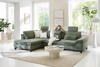 MP-IN14007 von Megapol - Ecksofa Variante links forest