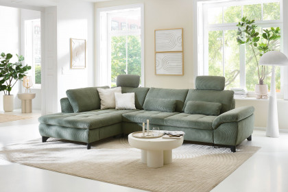 MP-IN14007 von Megapol - Ecksofa Variante links forest