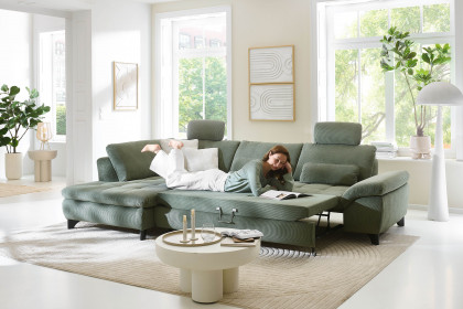 MP-IN14007 von Megapol - Ecksofa Variante links forest