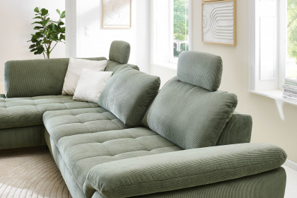 MP-IN14007 von Megapol - Ecksofa Variante links forest