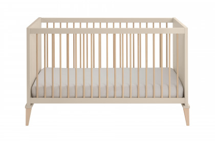 Jonte von Paidi - Babybett 70x140 cm cashmere-beige - Buche massiv
