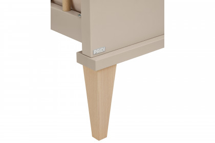 Jonte von Paidi - Babybett 70x140 cm cashmere-beige - Buche massiv