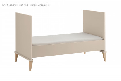 Jonte von Paidi - Babybett 70x140 cm cashmere-beige - Buche massiv