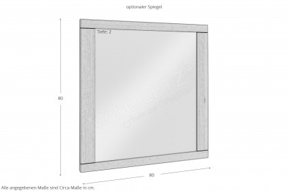 Brest von Elfo Möbel - Garderobenset in Kernbuche