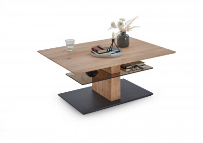 Vala-living von Hartmann - Couchtisch Kerneiche massiv/ anthrazit