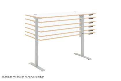 Memphis-Office von Innostyle - Büroset mit höhenverstellbarem Schreibtisch