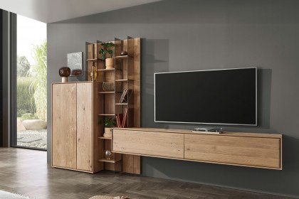 Vala von Hartmann - Wohnwand V36 aus massiver Kerneiche