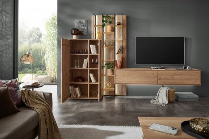 Vala von Hartmann - Wohnwand V36 aus massiver Kerneiche