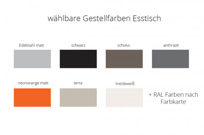 Hannis von Musterring - Esstisch mit Tischplatte aus Wildeiche