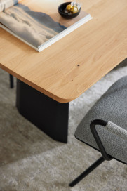 Hannis von Musterring - Esstisch mit Tischplatte aus Wildeiche